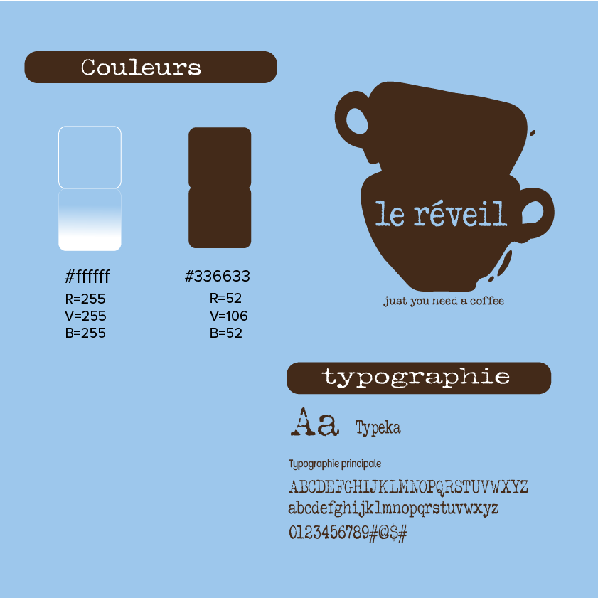 typo couleur
